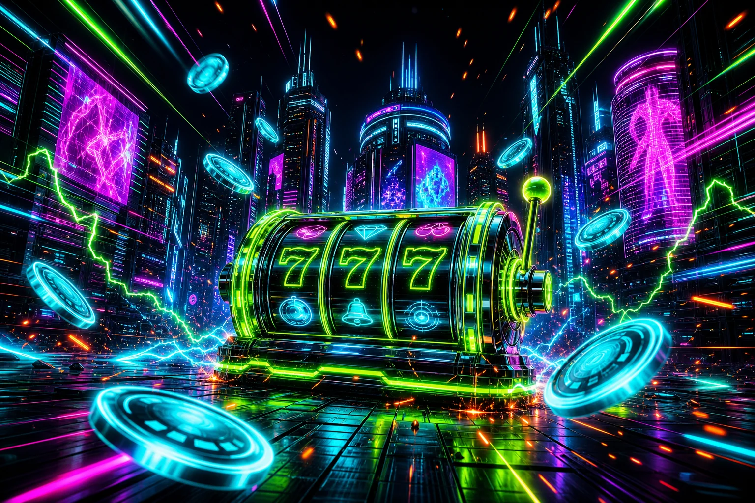 Cyber City game launch announcement image